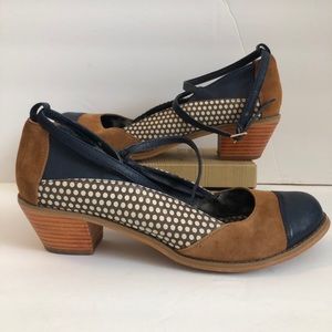 Shellys London Retro Polka Dot Shoes